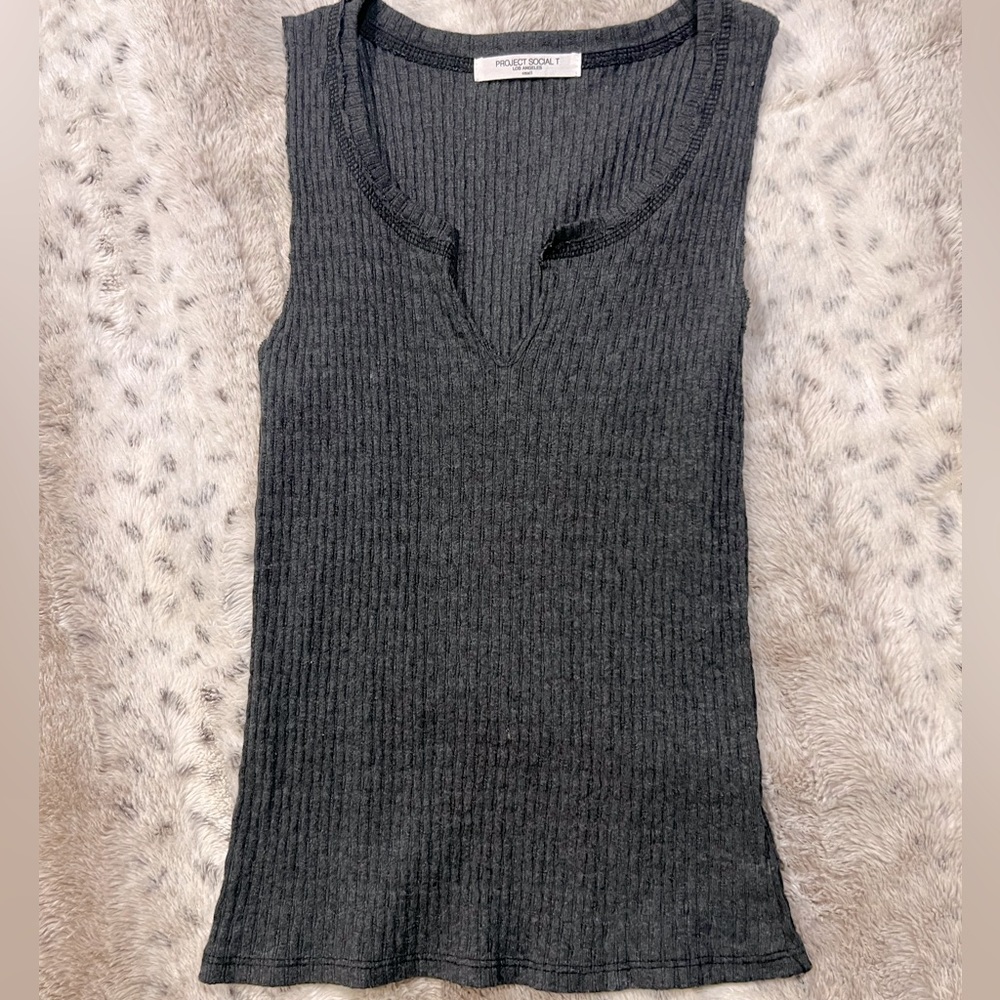 Project Social T Ribbed Tank